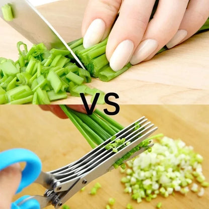 Multi-Layers Kitchen Scissors Stainless Steel