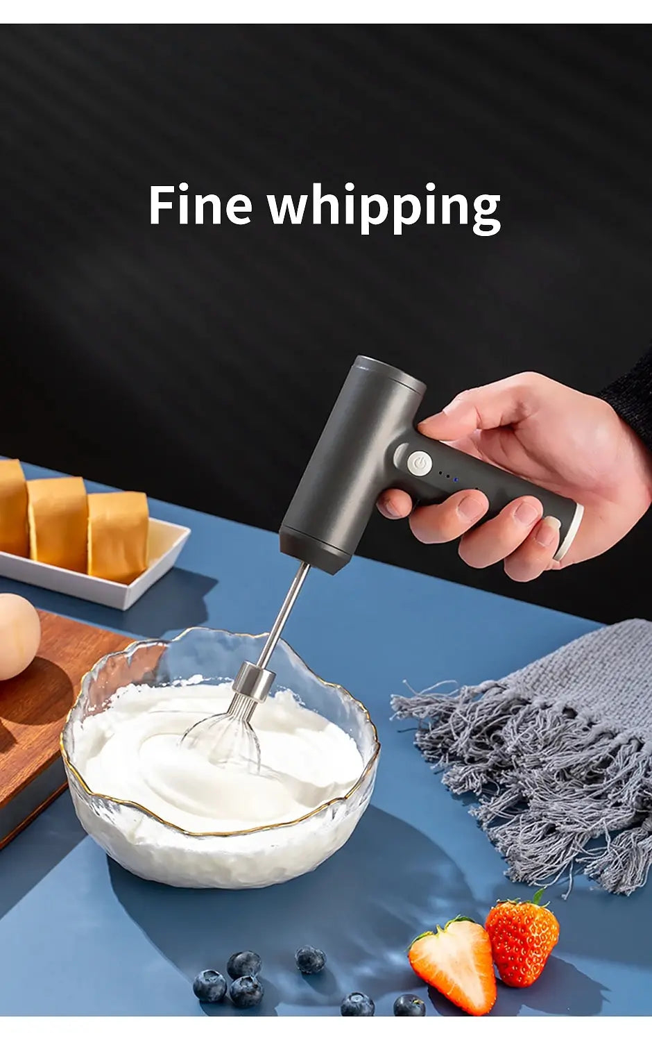 Wireless Electric Food Mixer