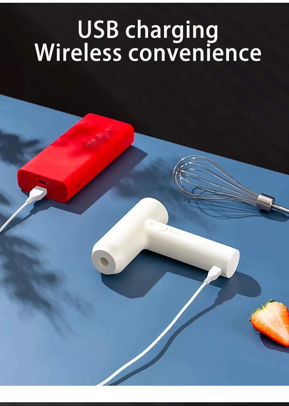 Wireless Electric Food Mixer